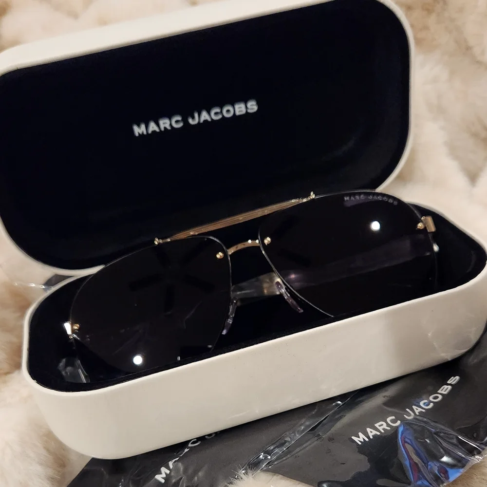 MARC JACOBS- 317/S Sunglasses Gold Grey (90) / Dark Grey Gradient